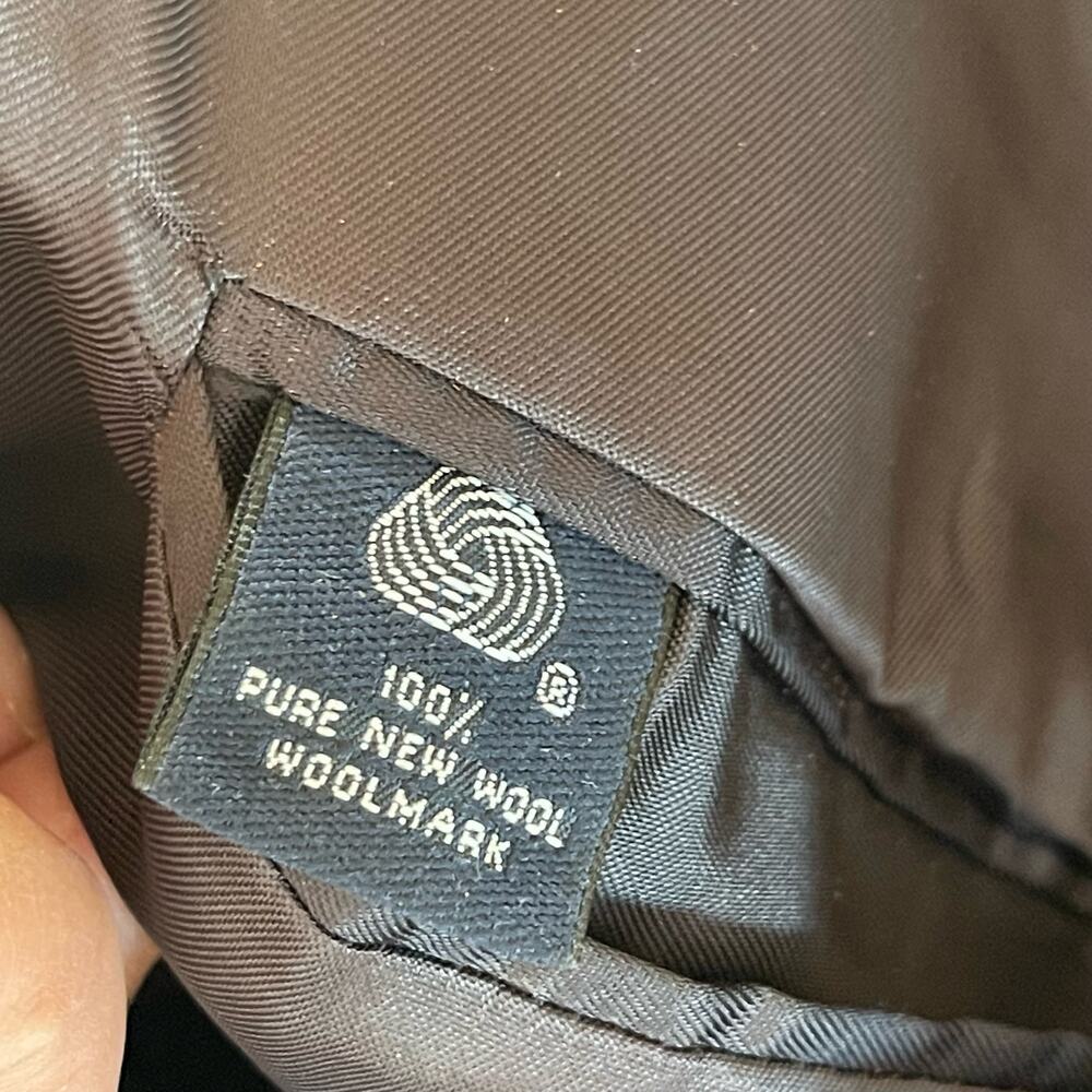 Brooks Brothers Men’s Brooksease Black Wool Blazer Gold Buttons Size 45R - Picture 14 of 16